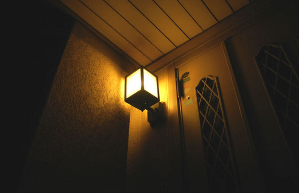 玄関の明かり